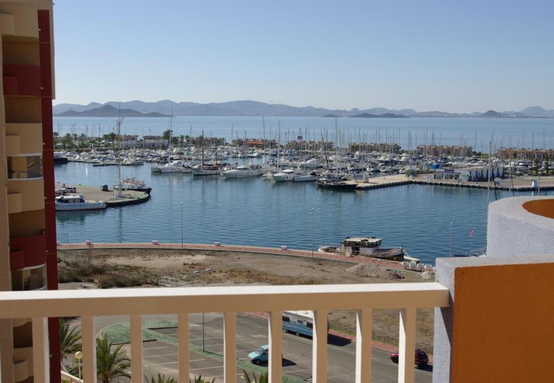 Appartementen met zeezicht, La Manga del Mar Menor in Medvilla Spanje