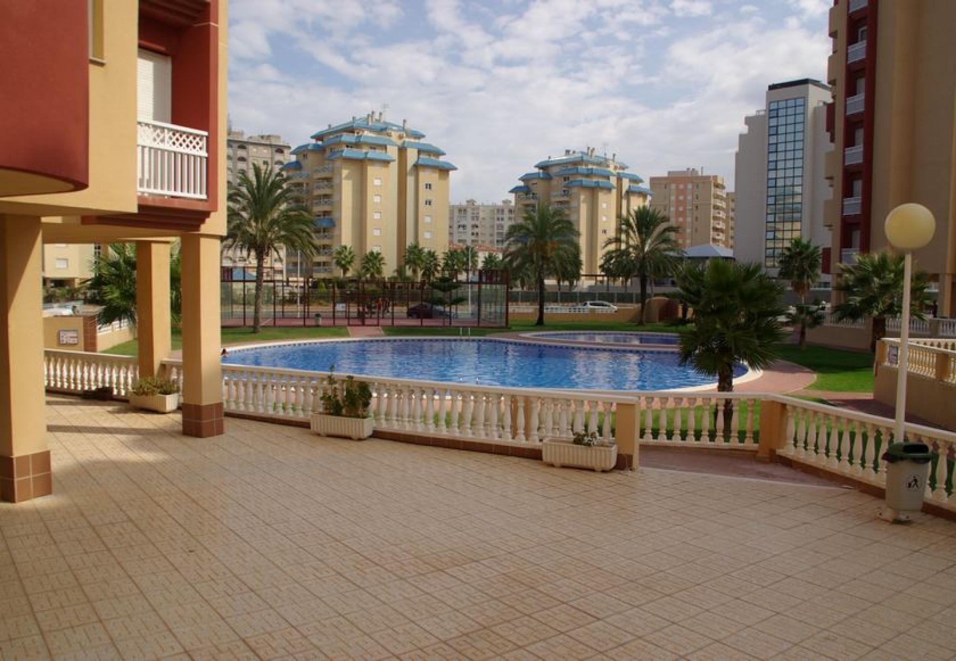 Appartementen met zeezicht, La Manga del Mar Menor in Medvilla Spanje