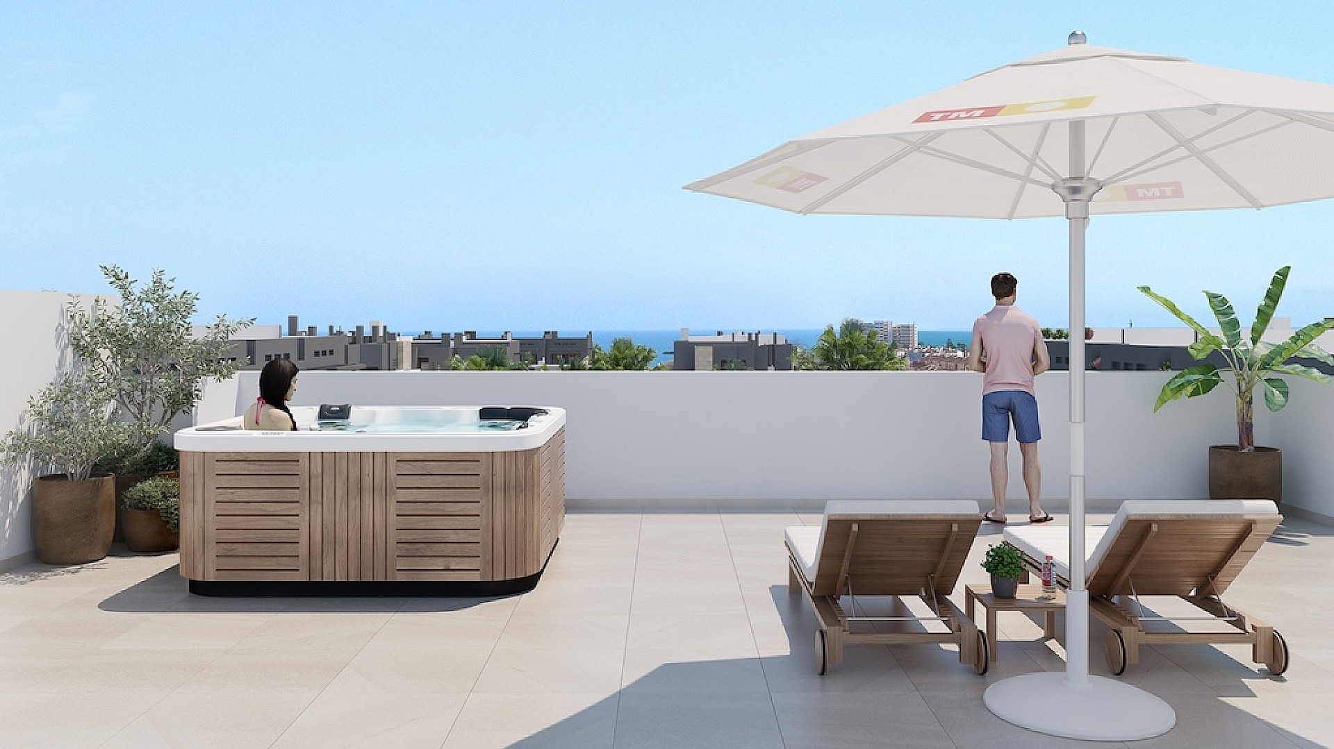 2 slaapkamer Appartement met terras in Playa Flamenca - Orihuela Costa - Nieuwbouw in Medvilla Spanje