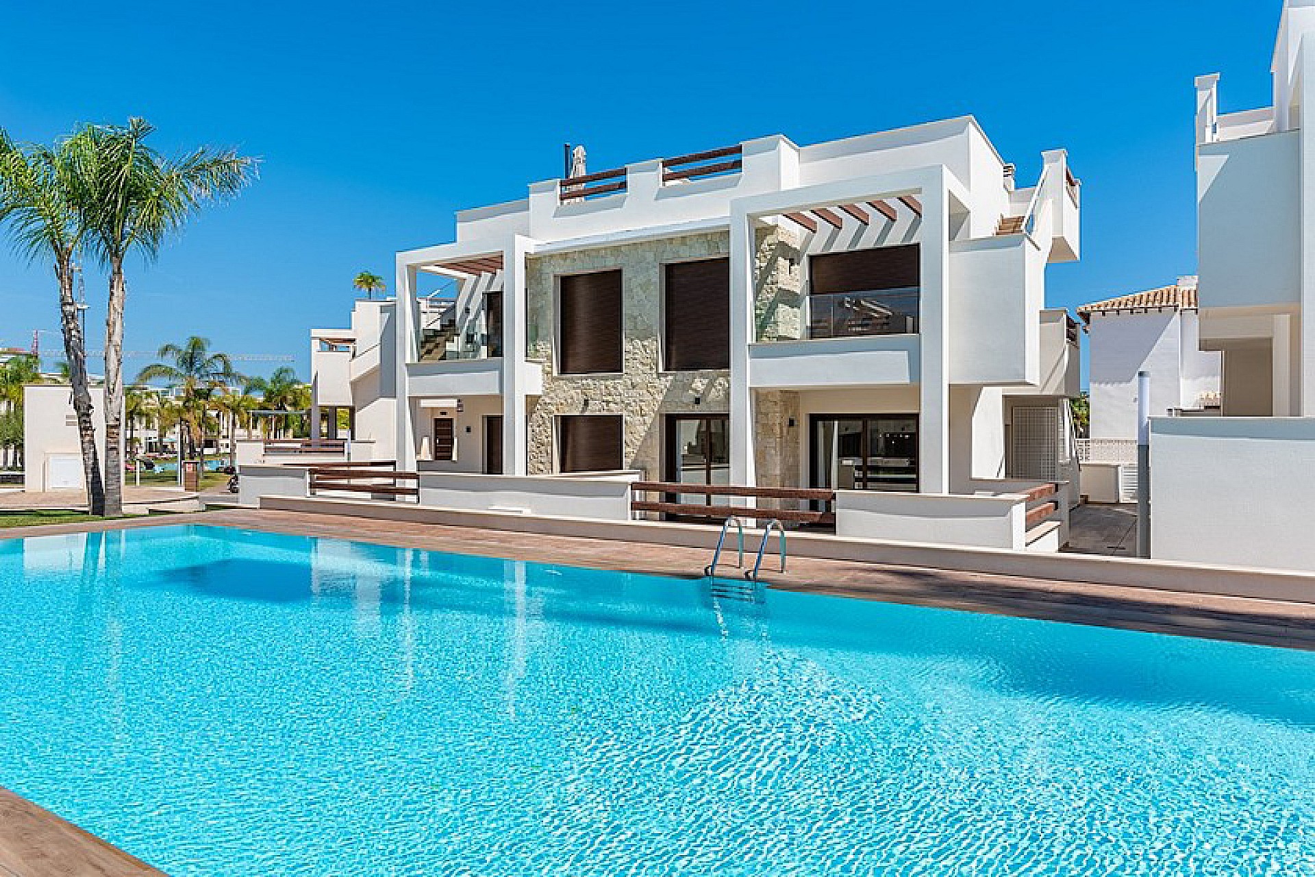 3 slaapkamer Appartement met tuin in Torrevieja - Nieuwbouw in Medvilla Spanje