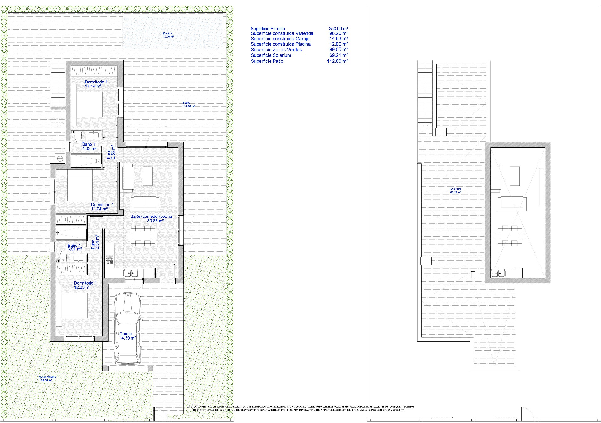 3 slaapkamer Villa in Los Alcazares - Nieuwbouw in Medvilla Spanje