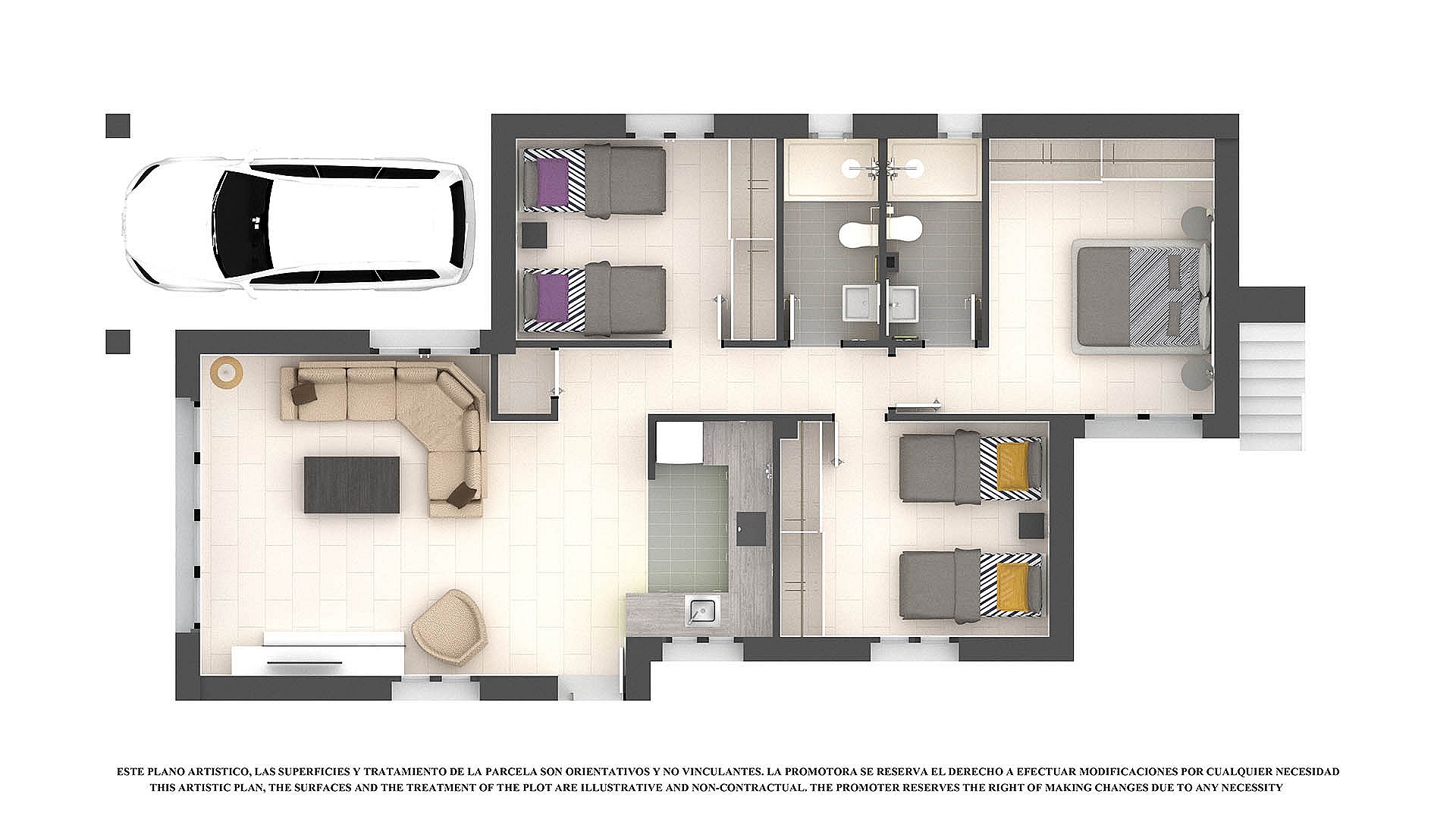 3 slaapkamer Villa in Los Alcazares - Nieuwbouw in Medvilla Spanje