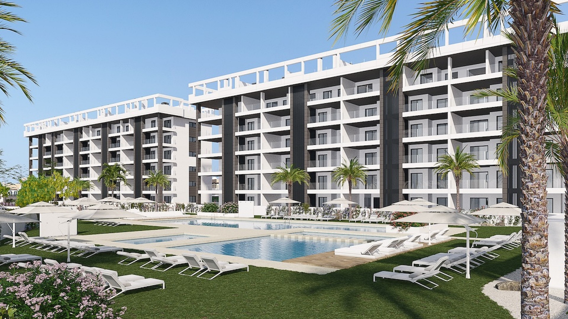 2 slaapkamer Appartement met terras in La Mata - Nieuwbouw in Medvilla Spanje