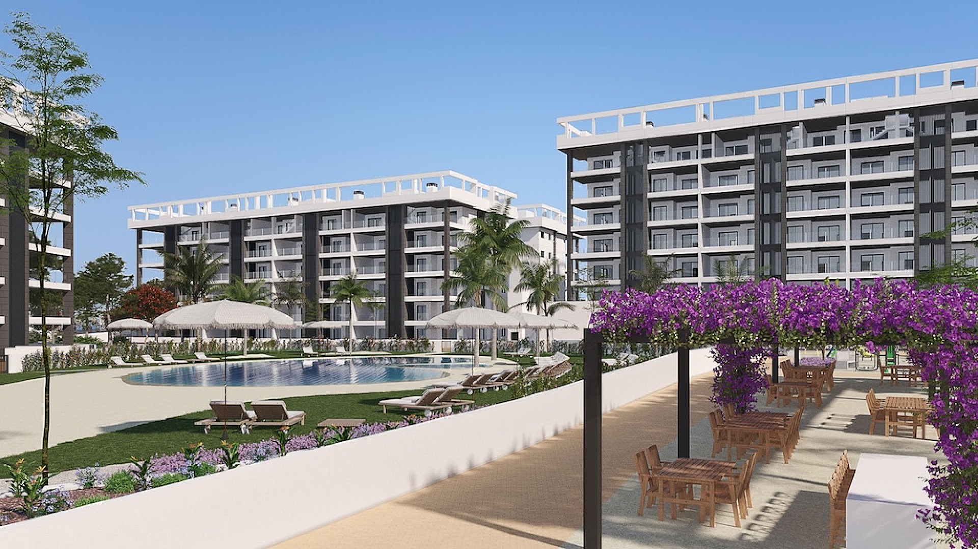 2 slaapkamer Appartement met terras in La Mata - Nieuwbouw in Medvilla Spanje