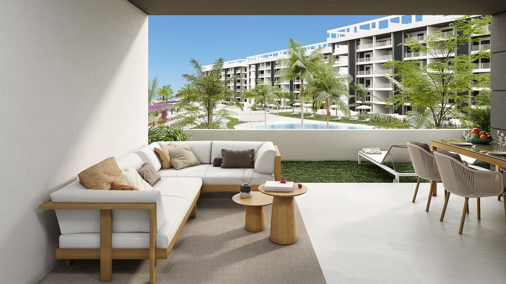 2 slaapkamer Appartement met terras in La Mata - Nieuwbouw in Medvilla Spanje