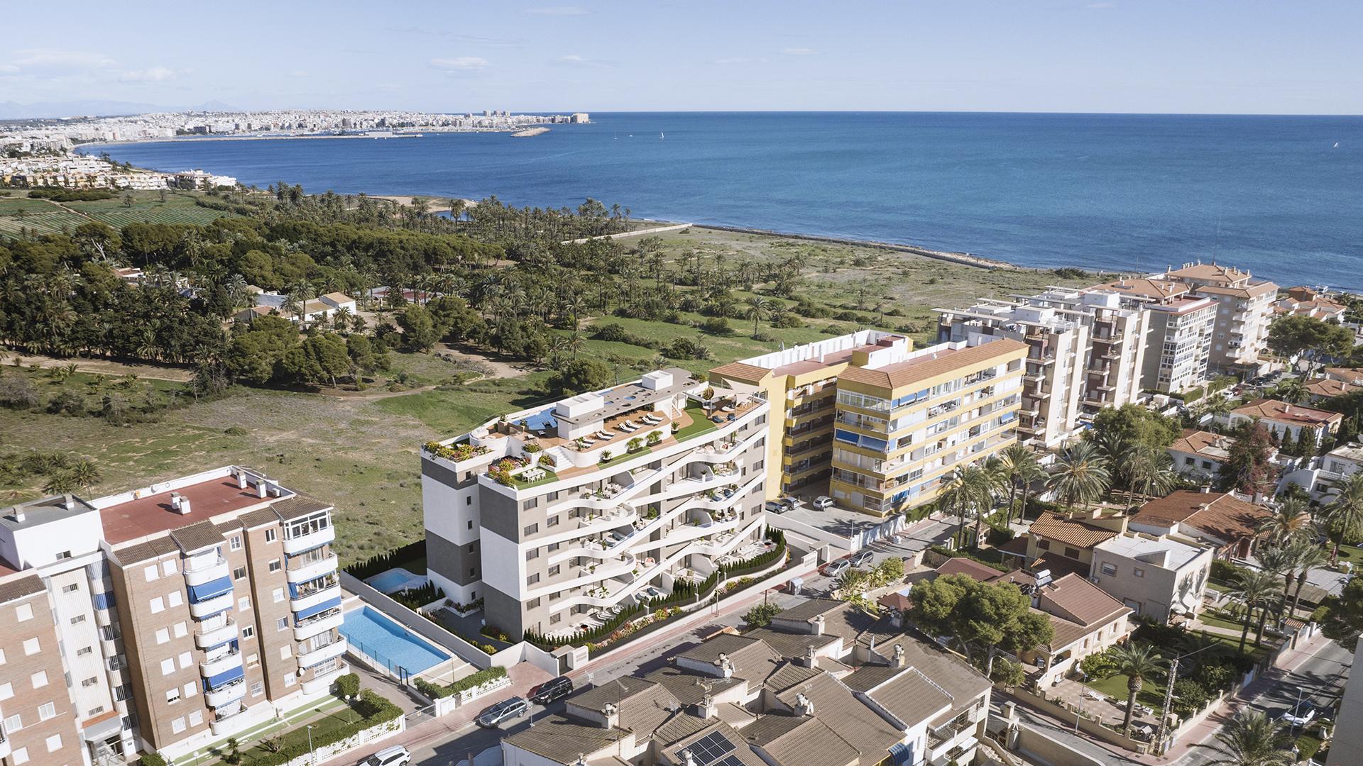 2 slaapkamer Appartement met tuin in Punta Prima - Orihuela Costa - Nieuwbouw in Medvilla Spanje