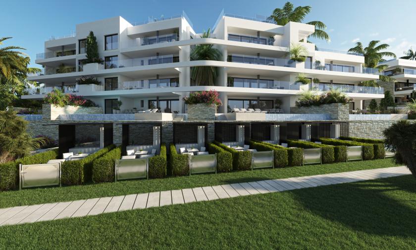 Stijlvolle penthouse suites met privé zwembad op Las Colinas golf in Medvilla Spanje