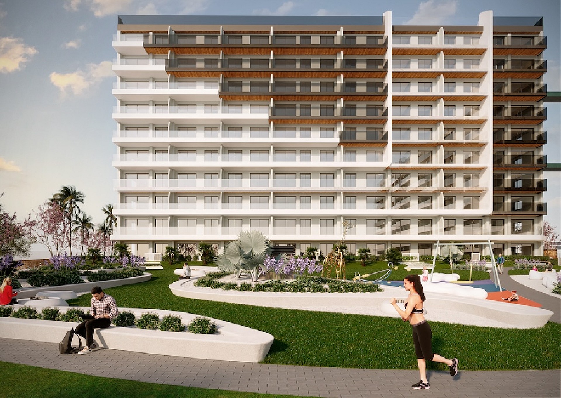 2 slaapkamer Appartement met dakterras in Punta Prima - Orihuela Costa - Nieuwbouw in Medvilla Spanje