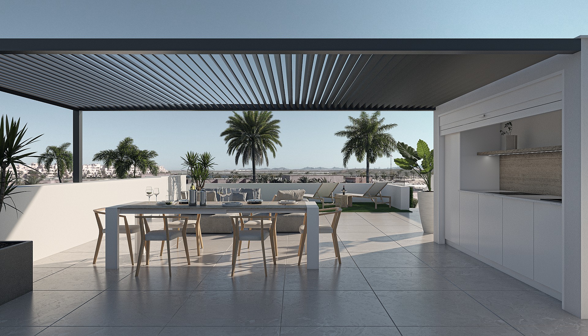 2 slaapkamer Appartement met terras in Condado de Alhama - Nieuwbouw in Medvilla Spanje