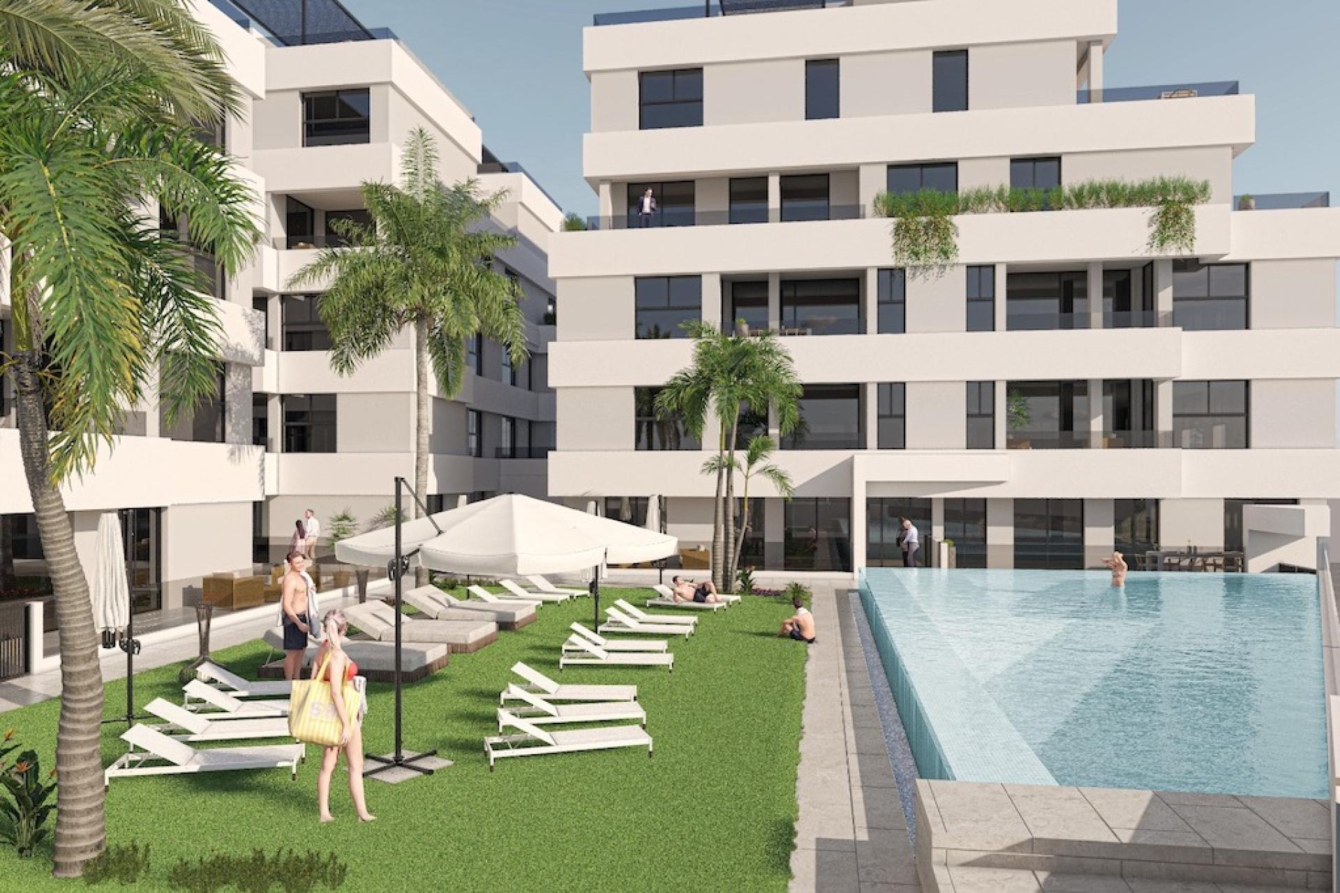 3 slaapkamer Appartement met dakterras in San Pedro Del Pinatar - Nieuwbouw in Medvilla Spanje