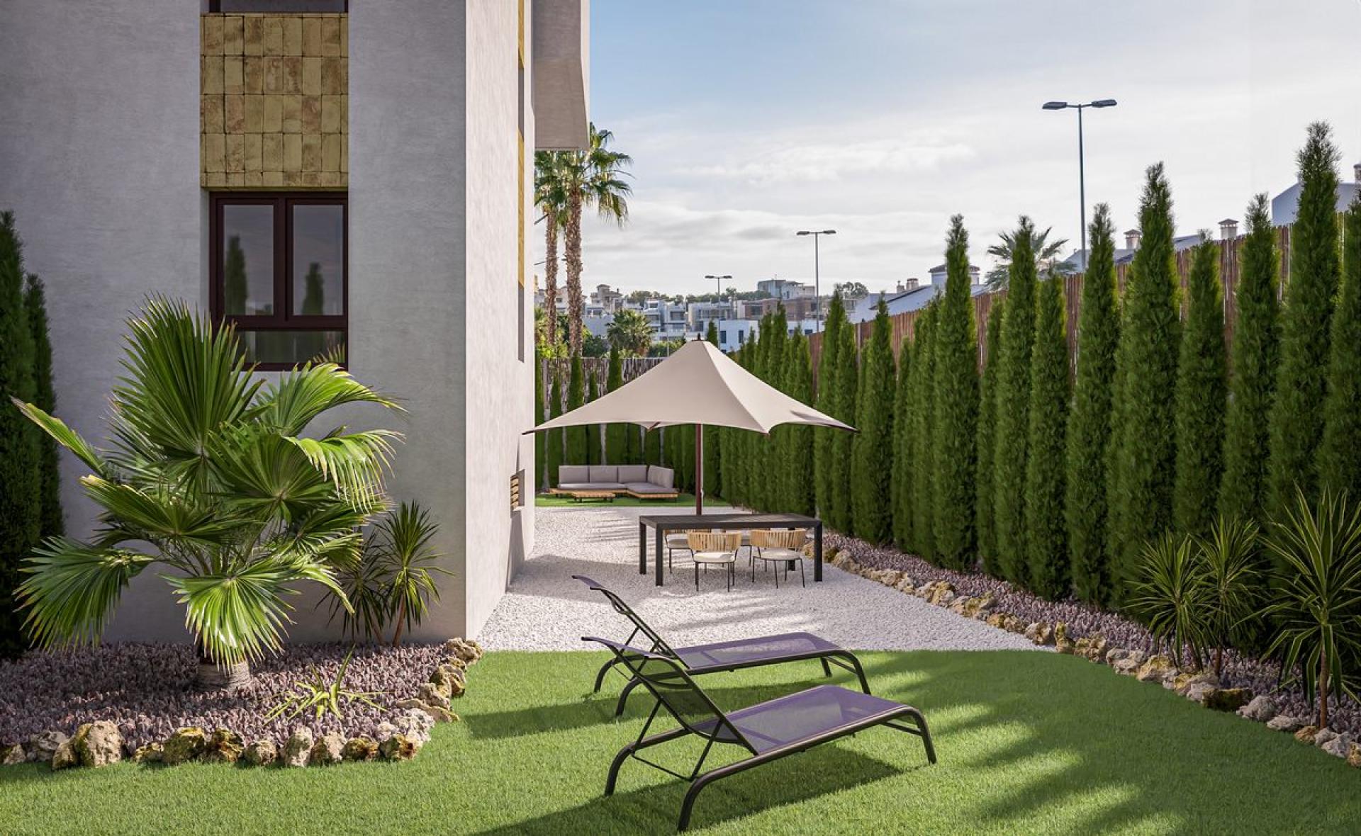 2 slaapkamer Appartement met tuin in Villamartin - Orihuela Costa - Nieuwbouw in Medvilla Spanje