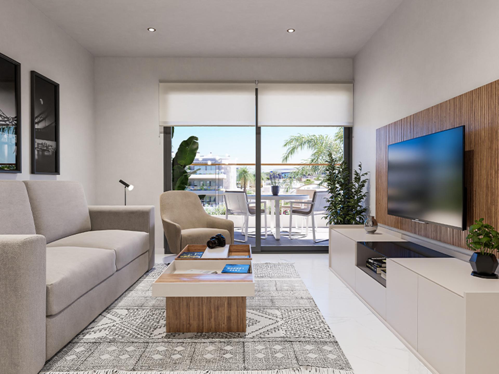 1 slaapkamer Appartement met terras in Torrevieja - Nieuwbouw in Medvilla Spanje