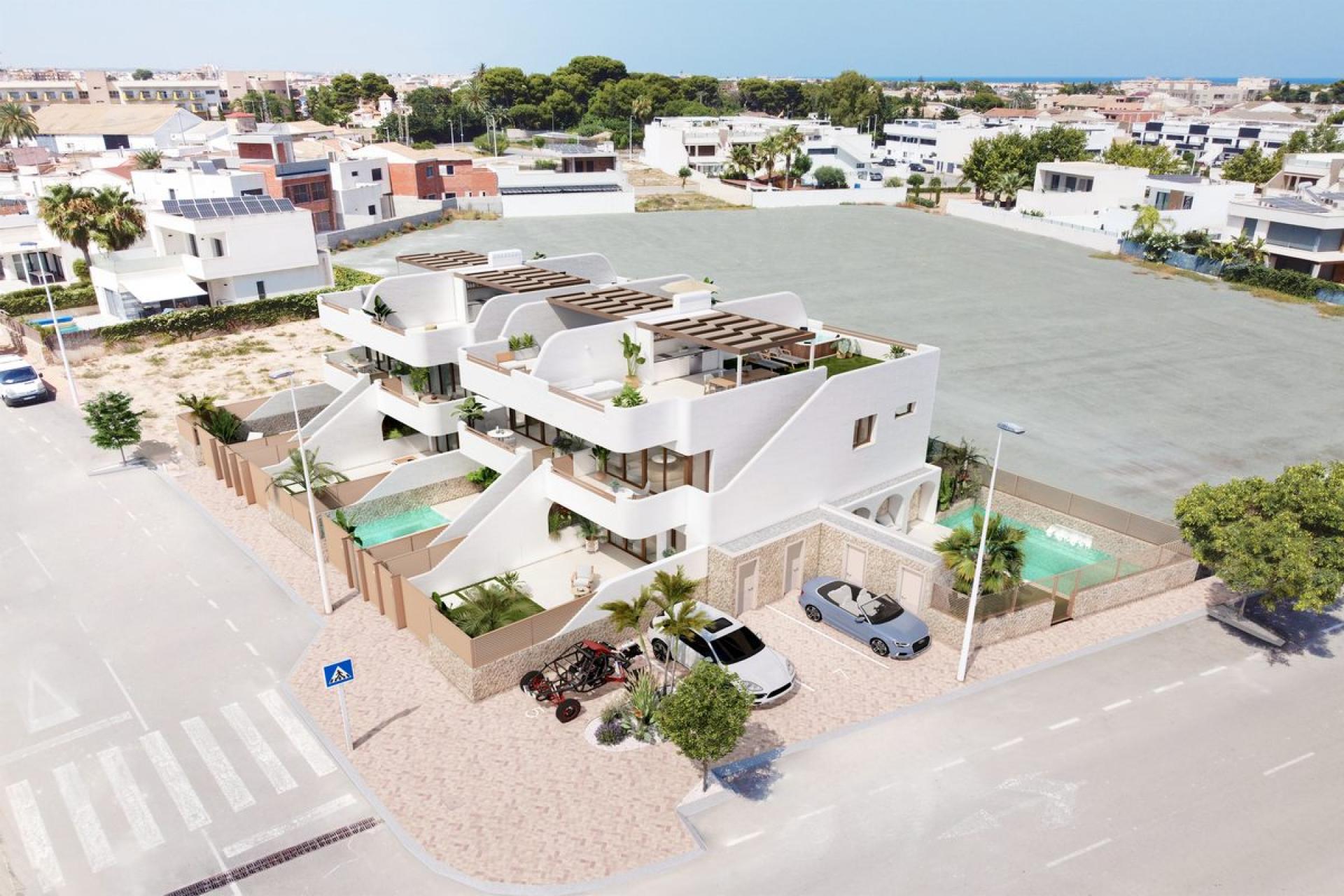 3 slaapkamer Appartement met tuin in San Pedro Del Pinatar - Nieuwbouw in Medvilla Spanje