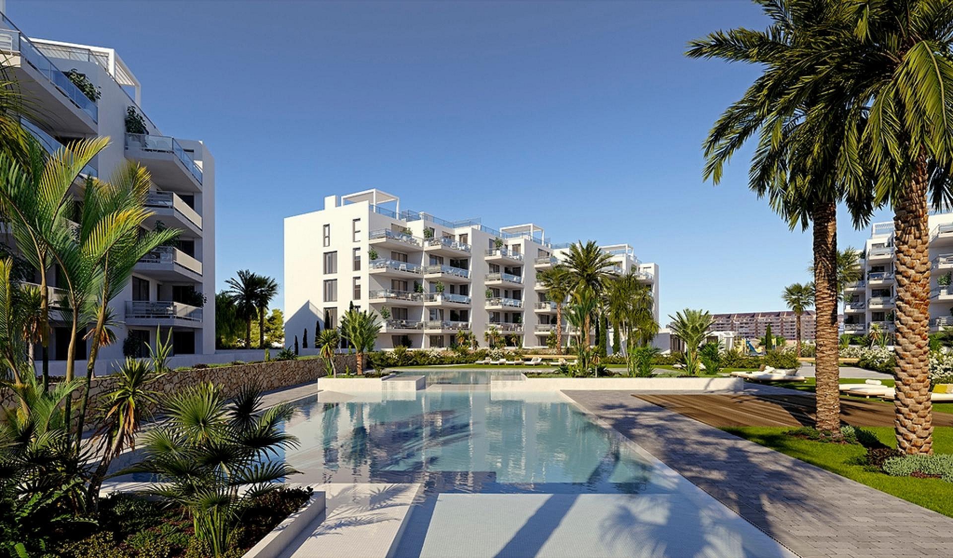 2 slaapkamer Appartement met terras in Denia - Nieuwbouw in Medvilla Spanje