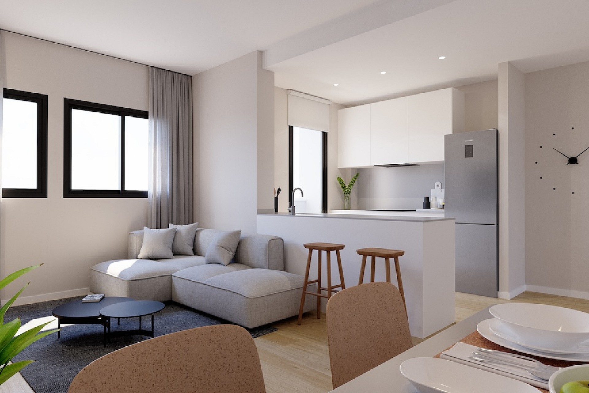 2 slaapkamer Appartement met terras in Algorfa - Nieuwbouw in Medvilla Spanje