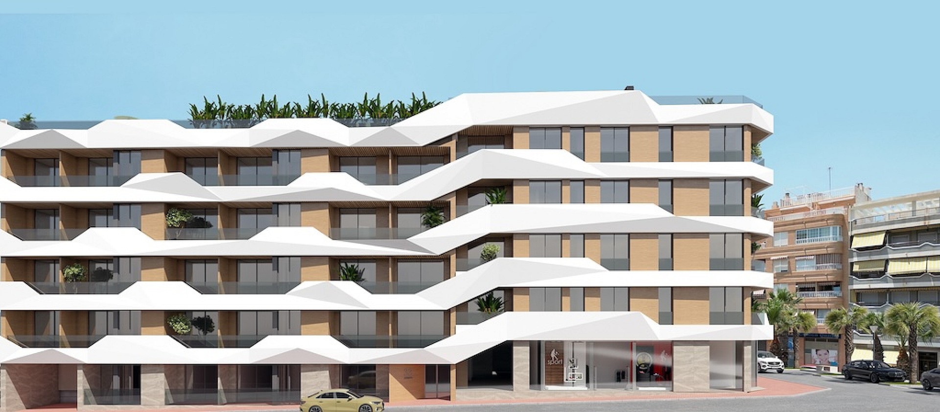 3 slaapkamer Appartement met terras in Guardamar del Segura - Nieuwbouw in Medvilla Spanje