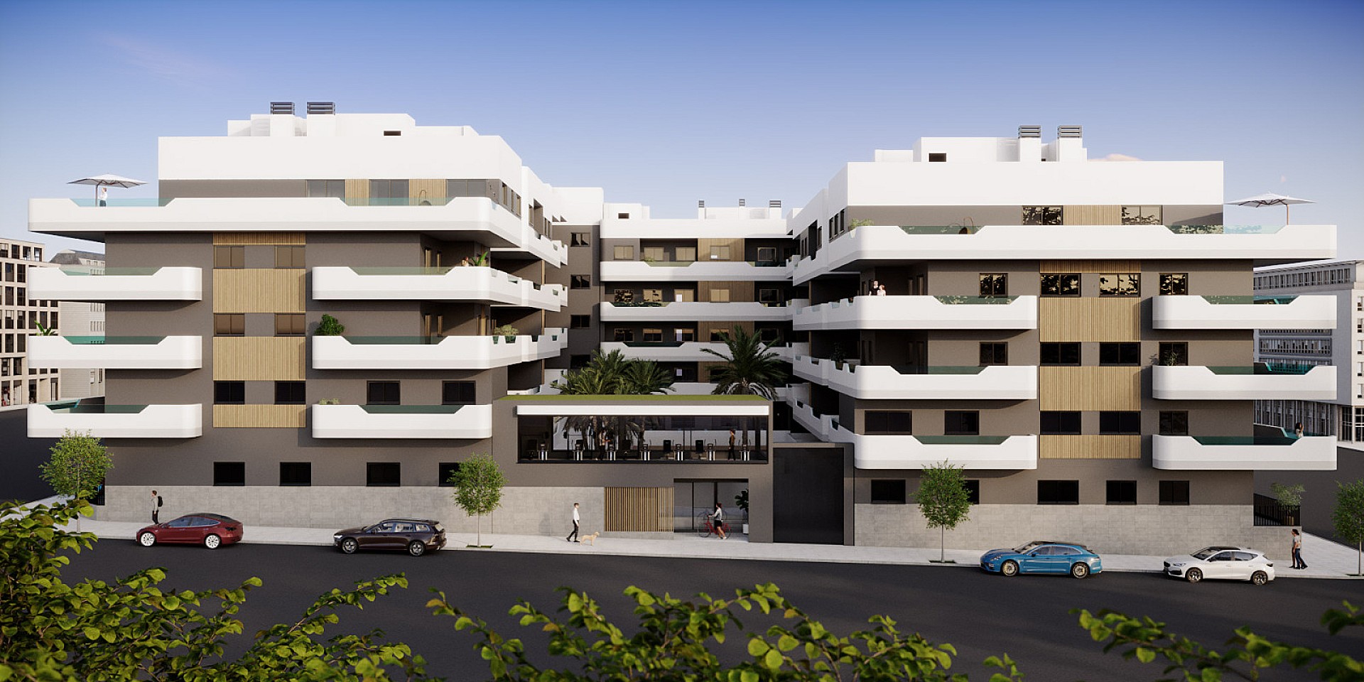 2 slaapkamer Appartement met terras in Santa Pola - Nieuwbouw in Medvilla Spanje