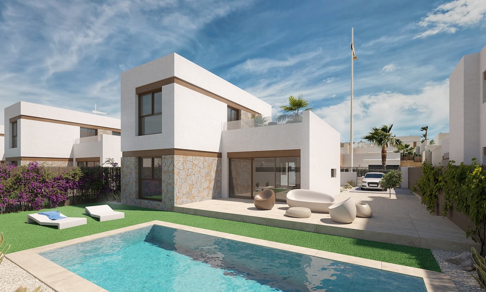 3 slaapkamer Villa in Algorfa - La Finca Golf - Nieuwbouw in Medvilla Spanje