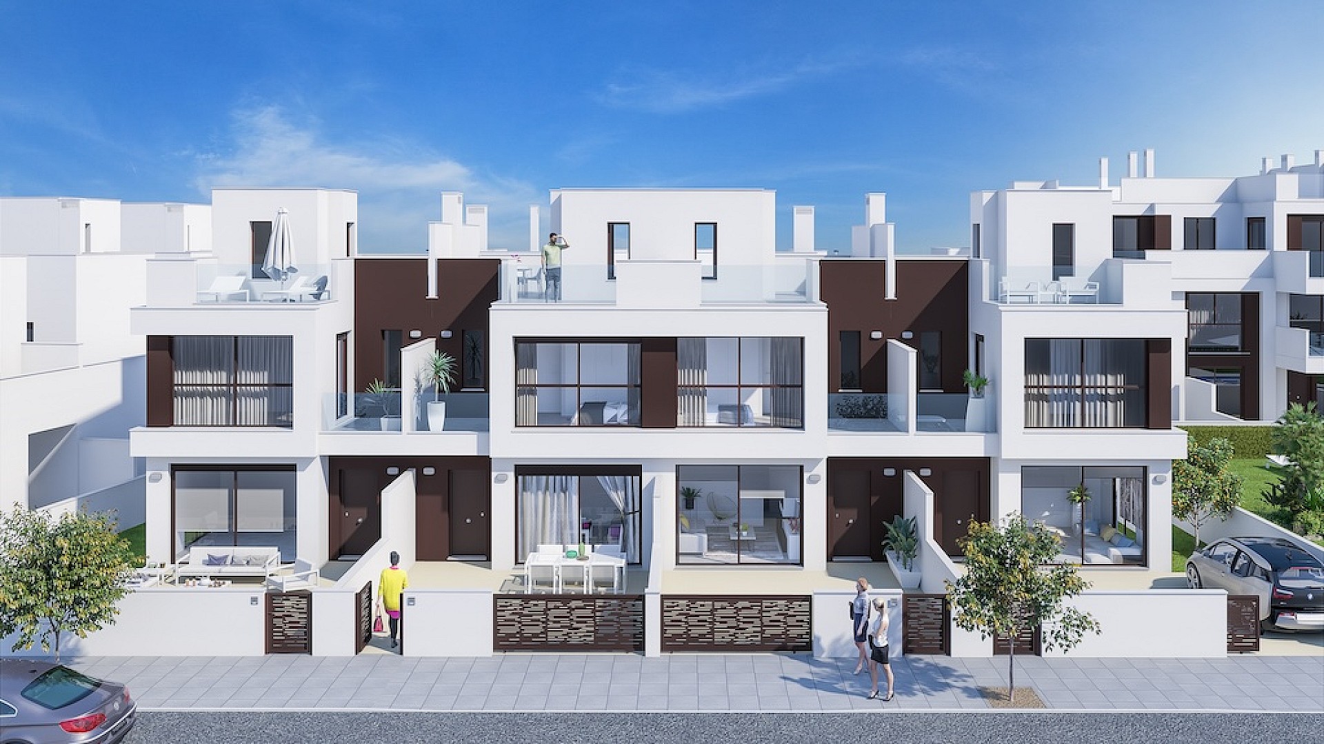 2 slaapkamer Appartement met terras in Torre de la Horadada - Nieuwbouw in Medvilla Spanje