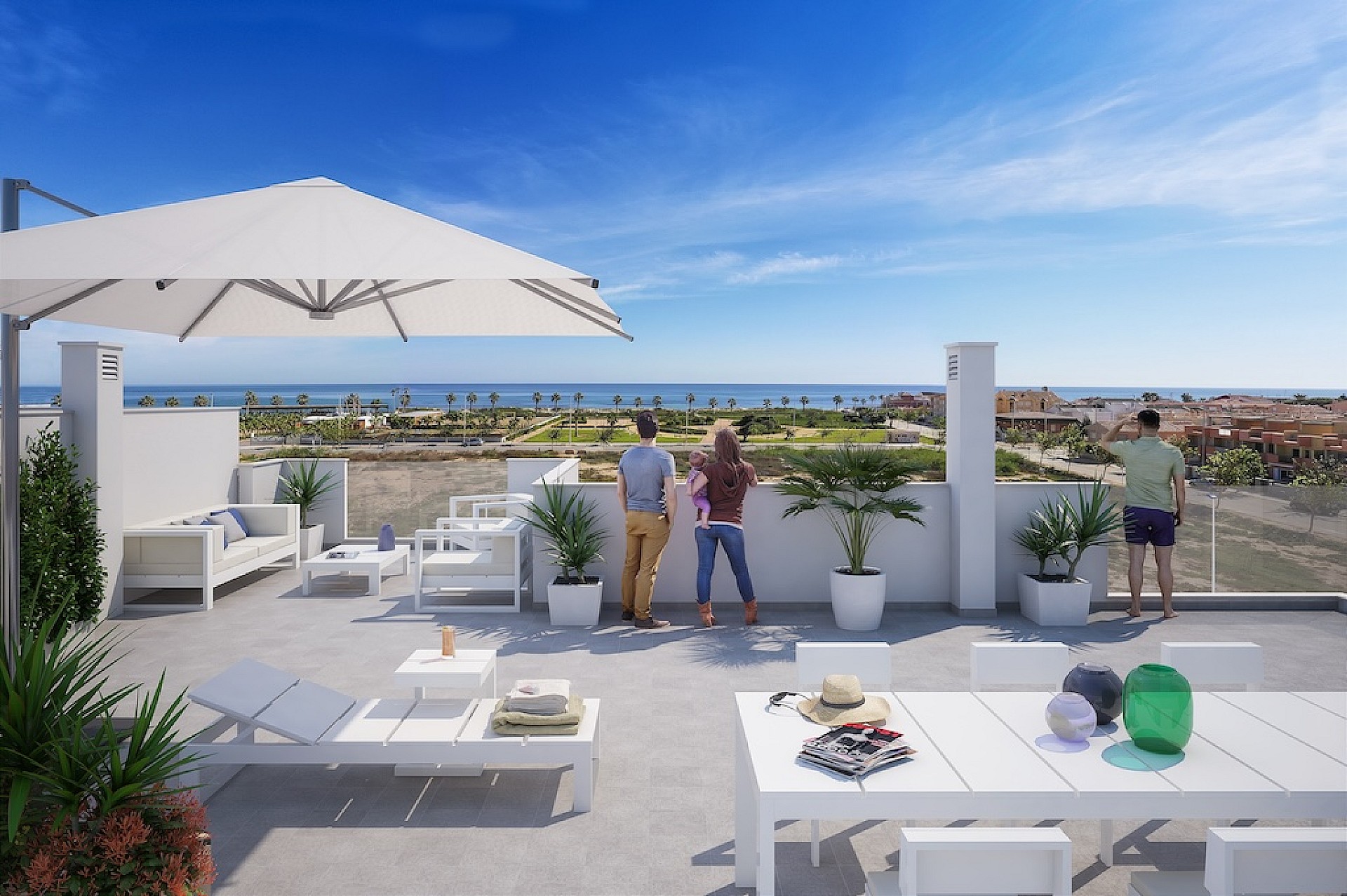 2 slaapkamer Appartement met terras in Torre de la Horadada - Nieuwbouw in Medvilla Spanje