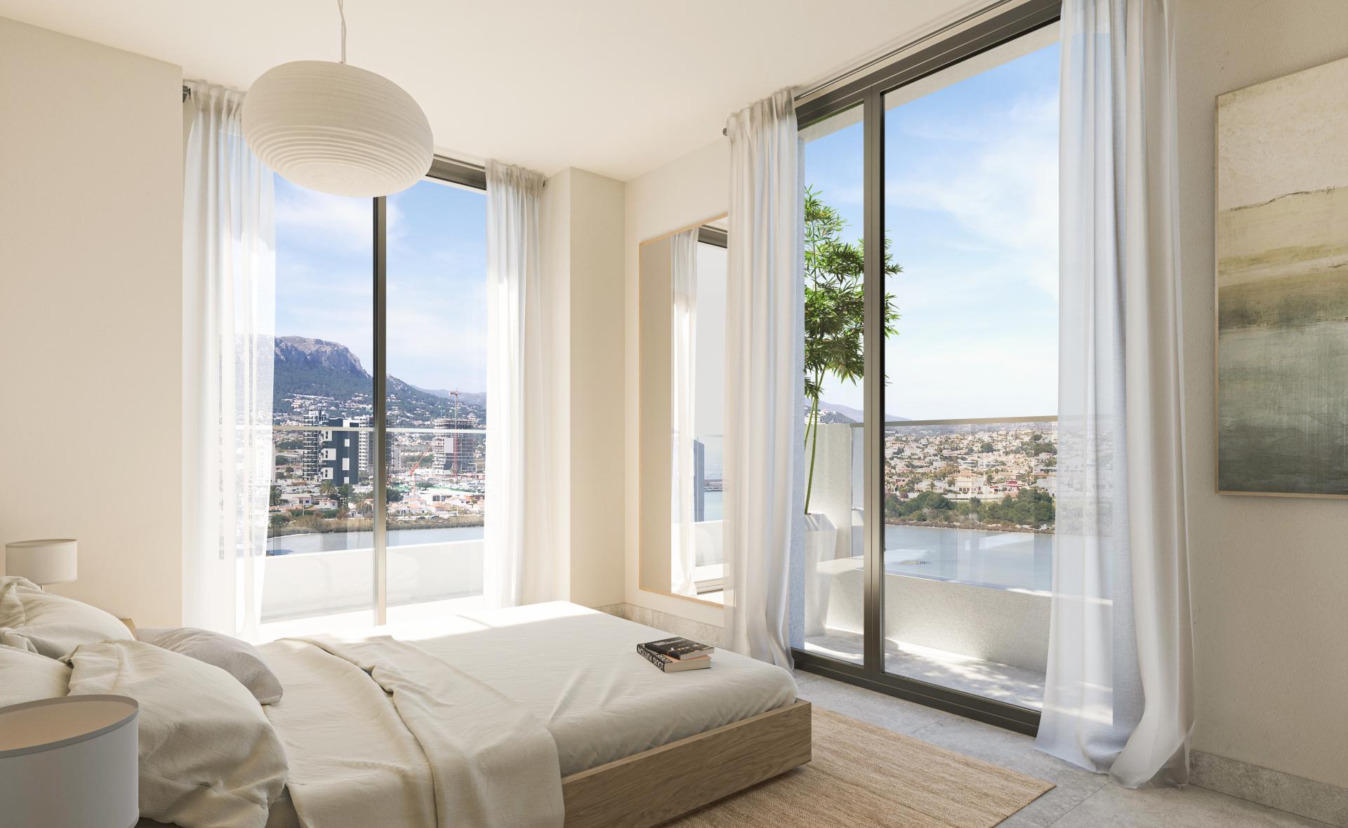 1 slaapkamer Appartement met terras in Calpe - Nieuwbouw in Medvilla Spanje