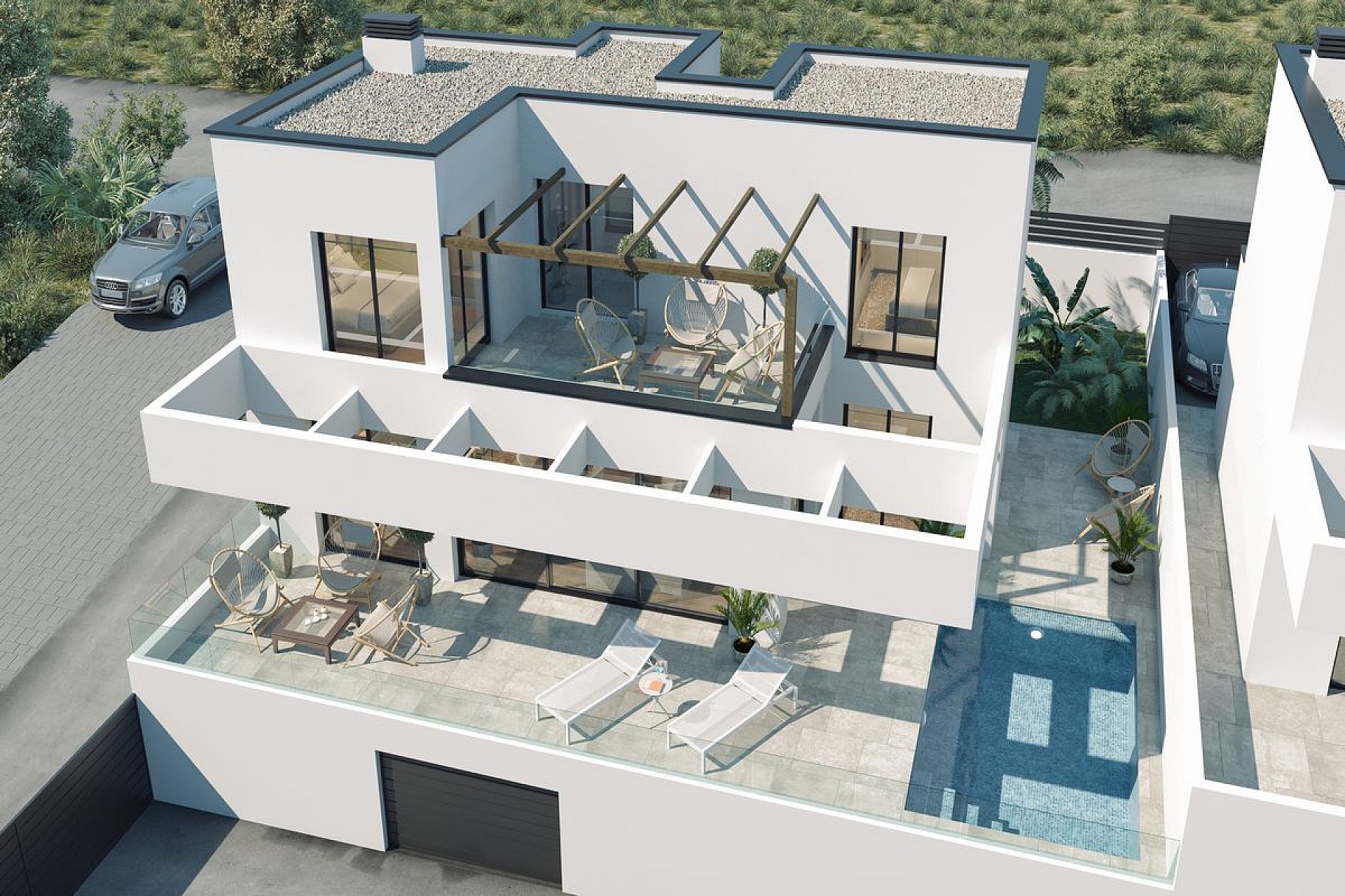 3 slaapkamer Villa in Finestrat - Nieuwbouw in Medvilla Spanje