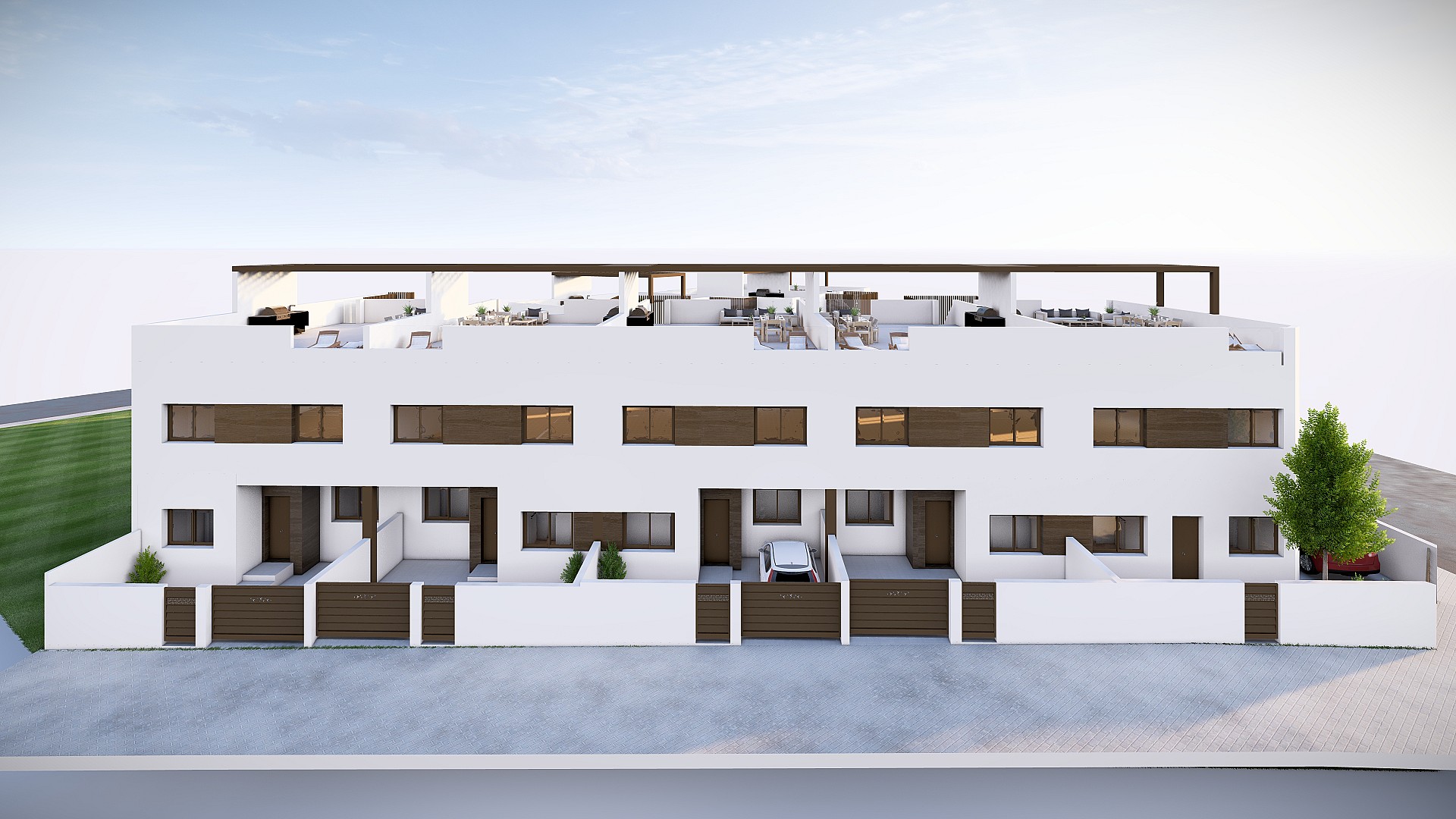 3 slaapkamer Appartement met dakterras in Pilar de la Horadada - Nieuwbouw in Medvilla Spanje