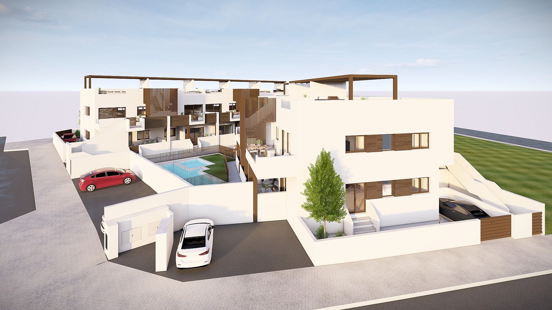 3 slaapkamer Appartement met dakterras in Pilar de la Horadada - Nieuwbouw in Medvilla Spanje