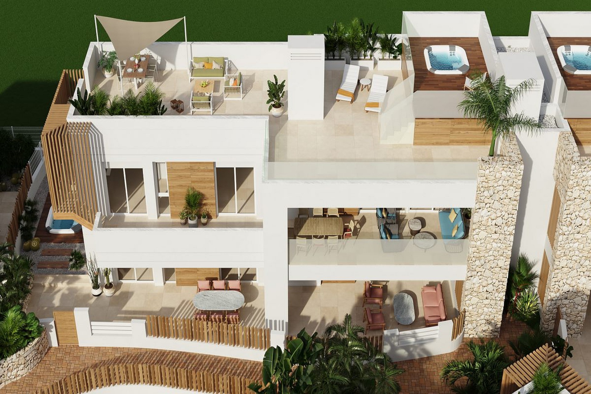 2 slaapkamer Appartement met tuin in San Juan de los Terreros - Nieuwbouw in Medvilla Spanje