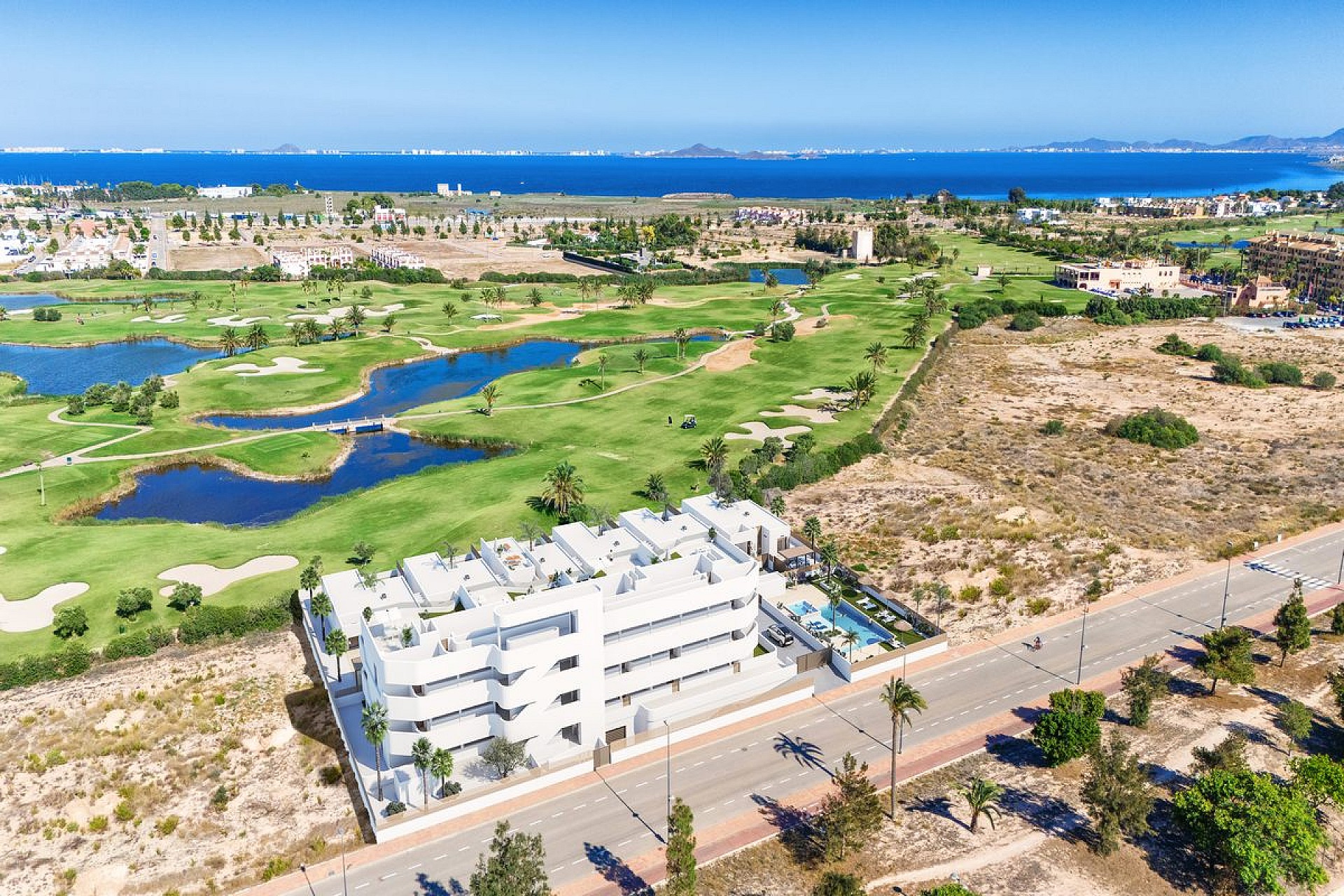 2 slaapkamer Appartement met terras in Los Alcazares - Nieuwbouw in Medvilla Spanje