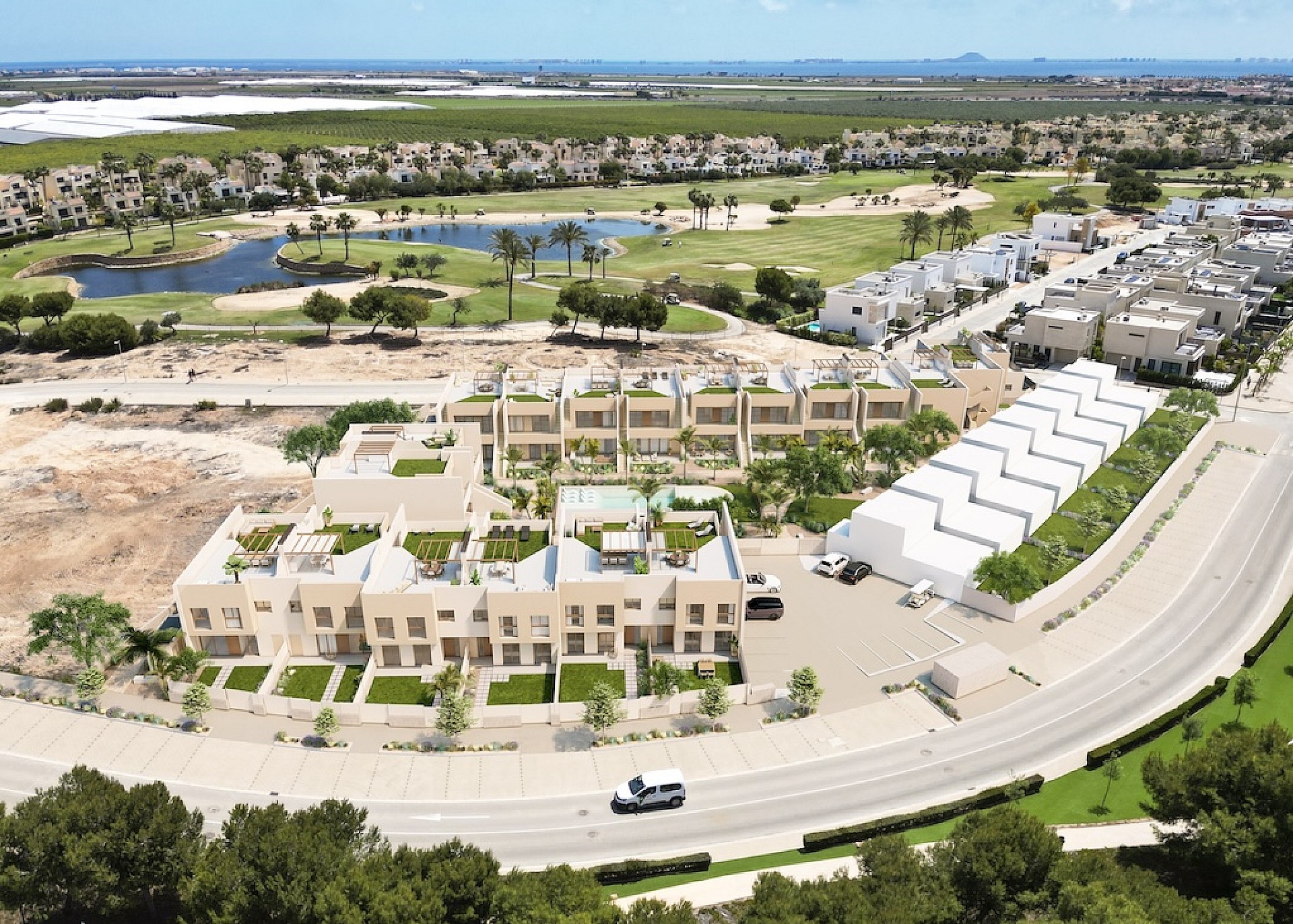 3 slaapkamer Appartement met dakterras in Roda Golf - Nieuwbouw in Medvilla Spanje