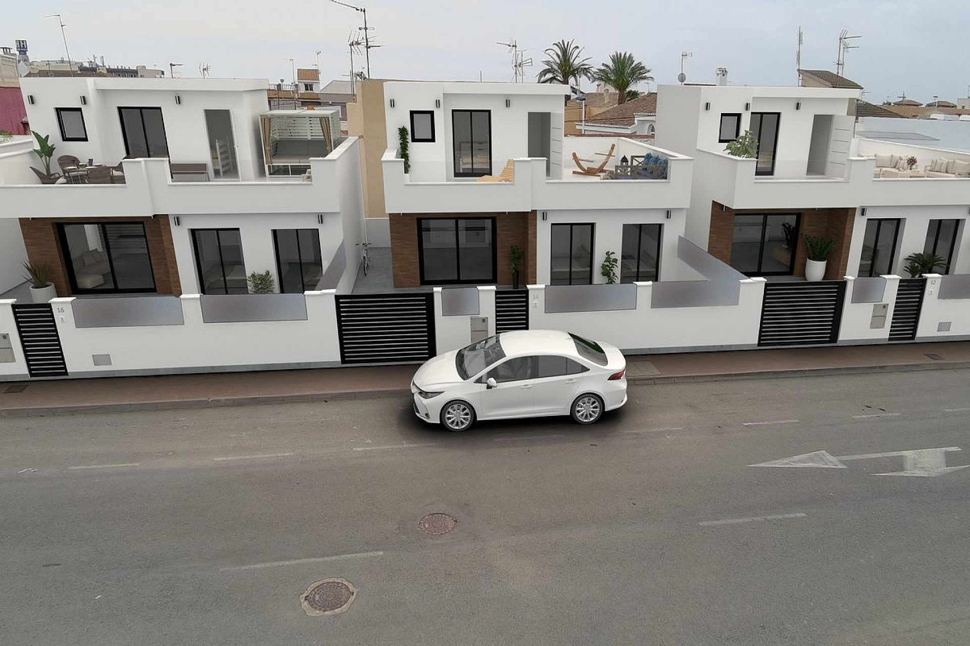 3 slaapkamer Villa in San Pedro Del Pinatar - Nieuwbouw in Medvilla Spanje