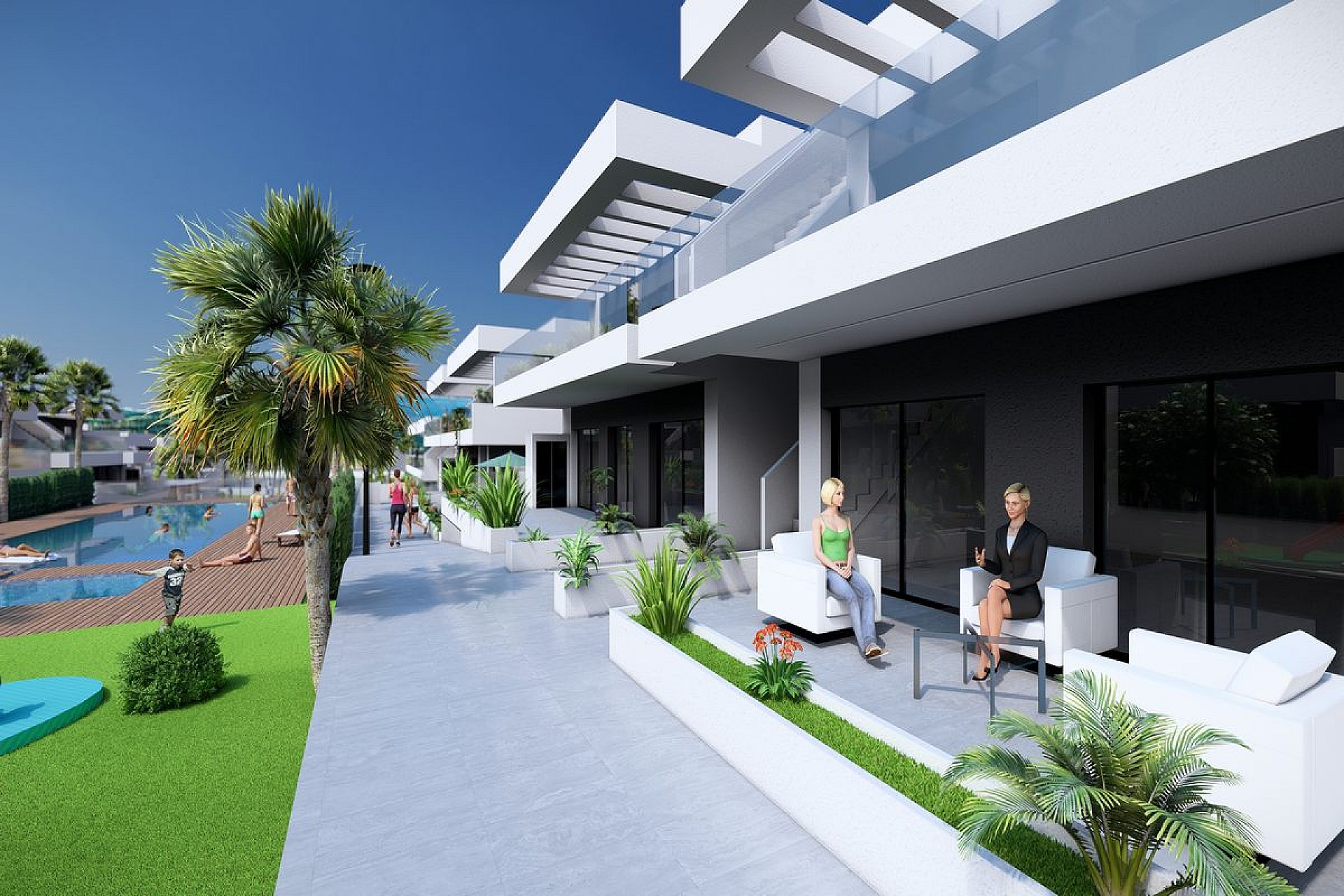 2 slaapkamer Appartement met dakterras in La Finca Golf - Nieuwbouw in Medvilla Spanje