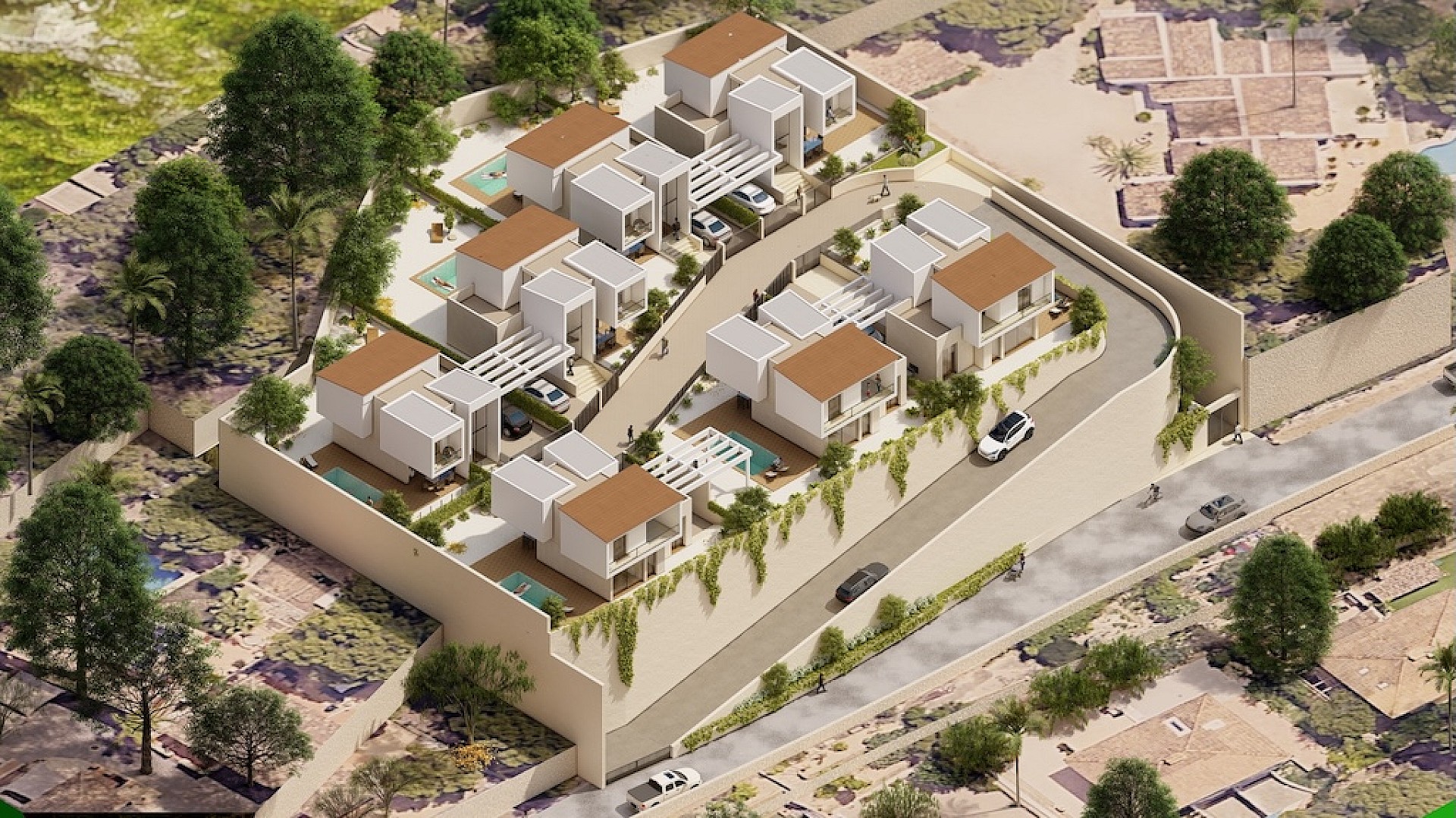 3 slaapkamer Villa in La Nucia - Nieuwbouw in Medvilla Spanje