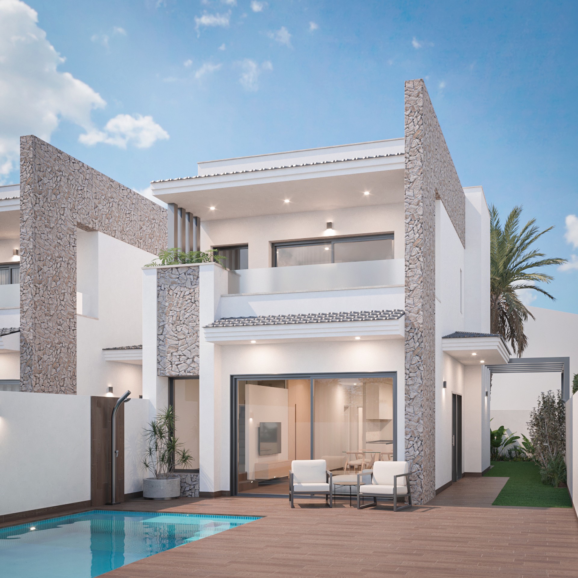 3 slaapkamer Villa in San Pedro Del Pinatar - Nieuwbouw in Medvilla Spanje