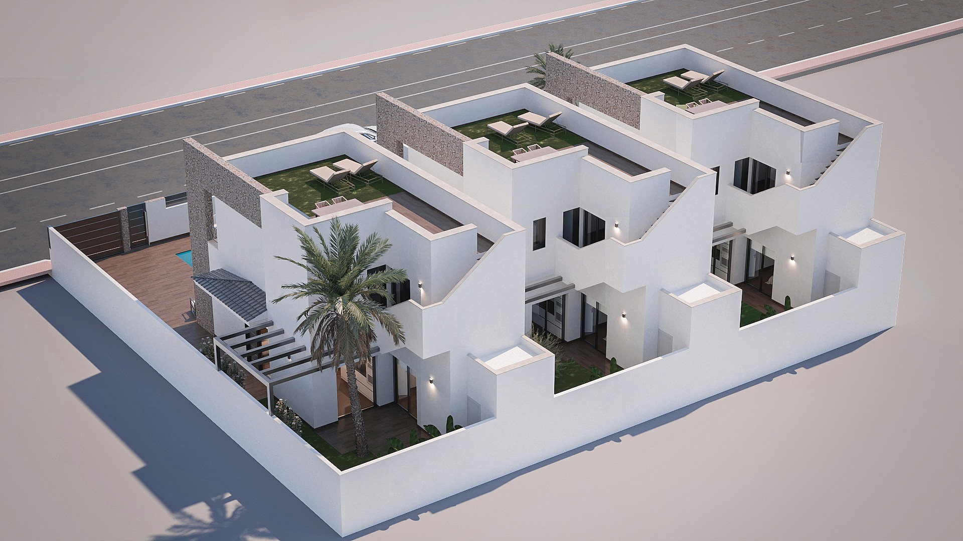 3 slaapkamer Villa in San Pedro Del Pinatar - Nieuwbouw in Medvilla Spanje