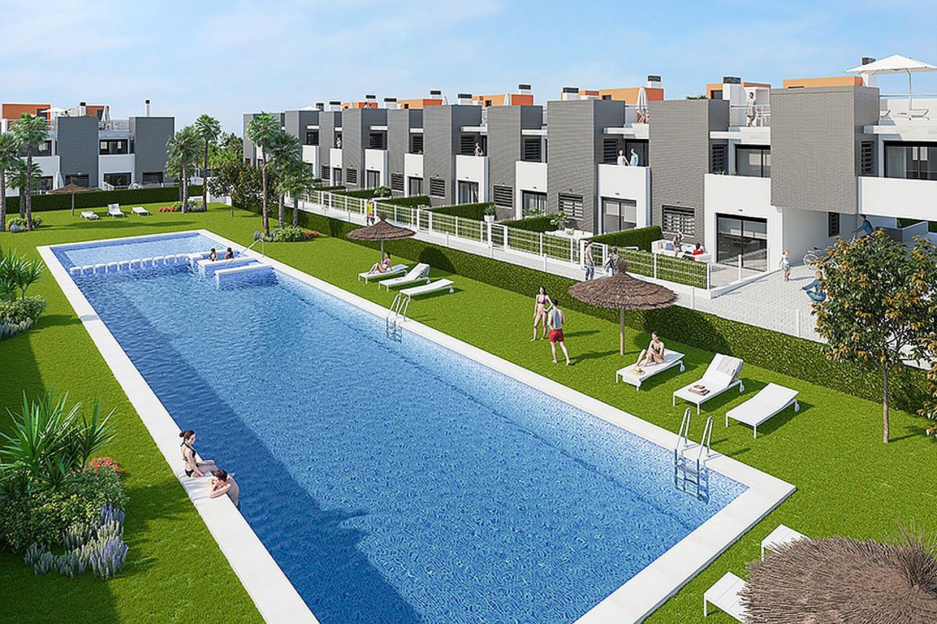 2 slaapkamer Appartement met tuin in Torrevieja - Nieuwbouw in Medvilla Spanje