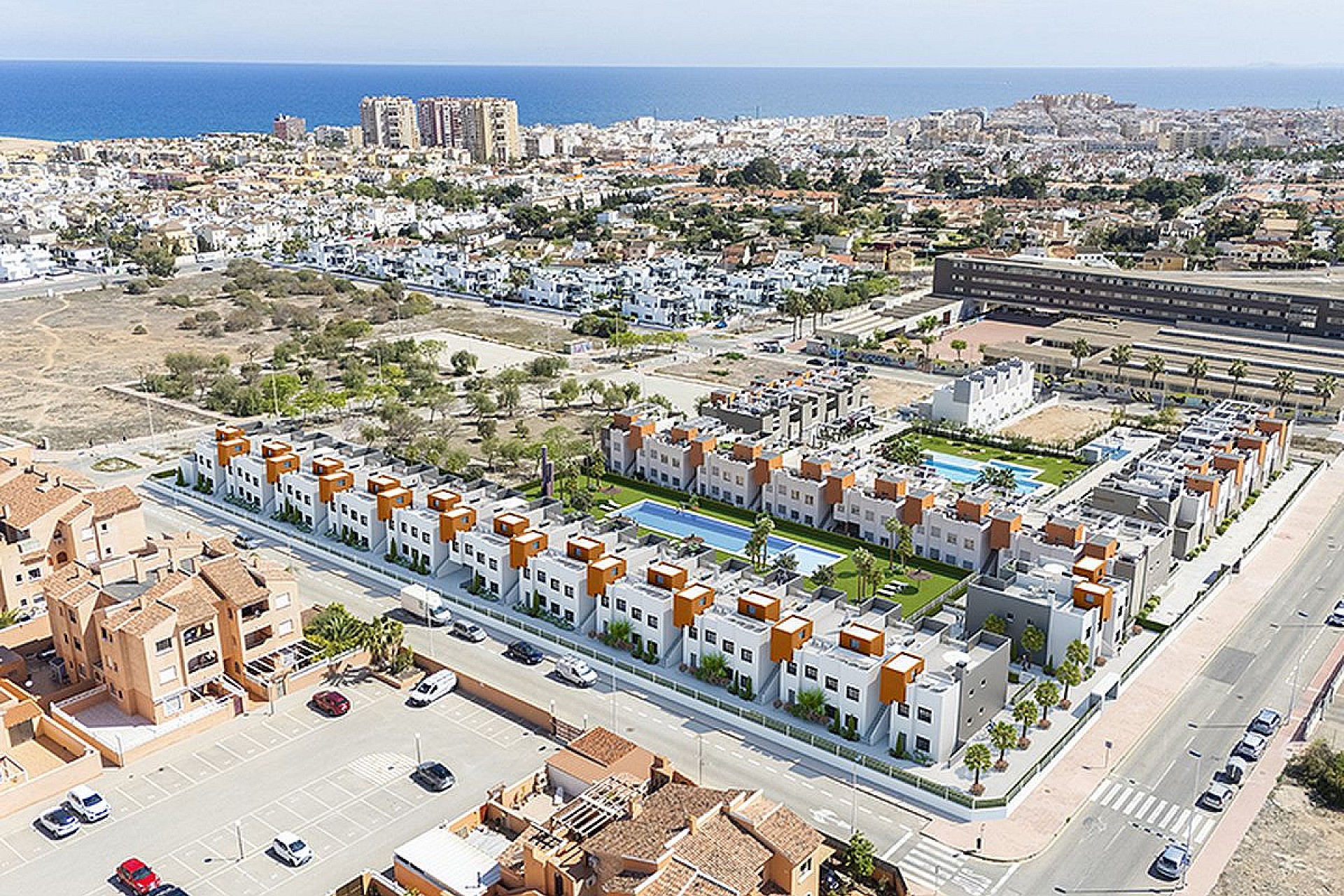 3 slaapkamer Appartement met tuin in Torrevieja - Nieuwbouw in Medvilla Spanje