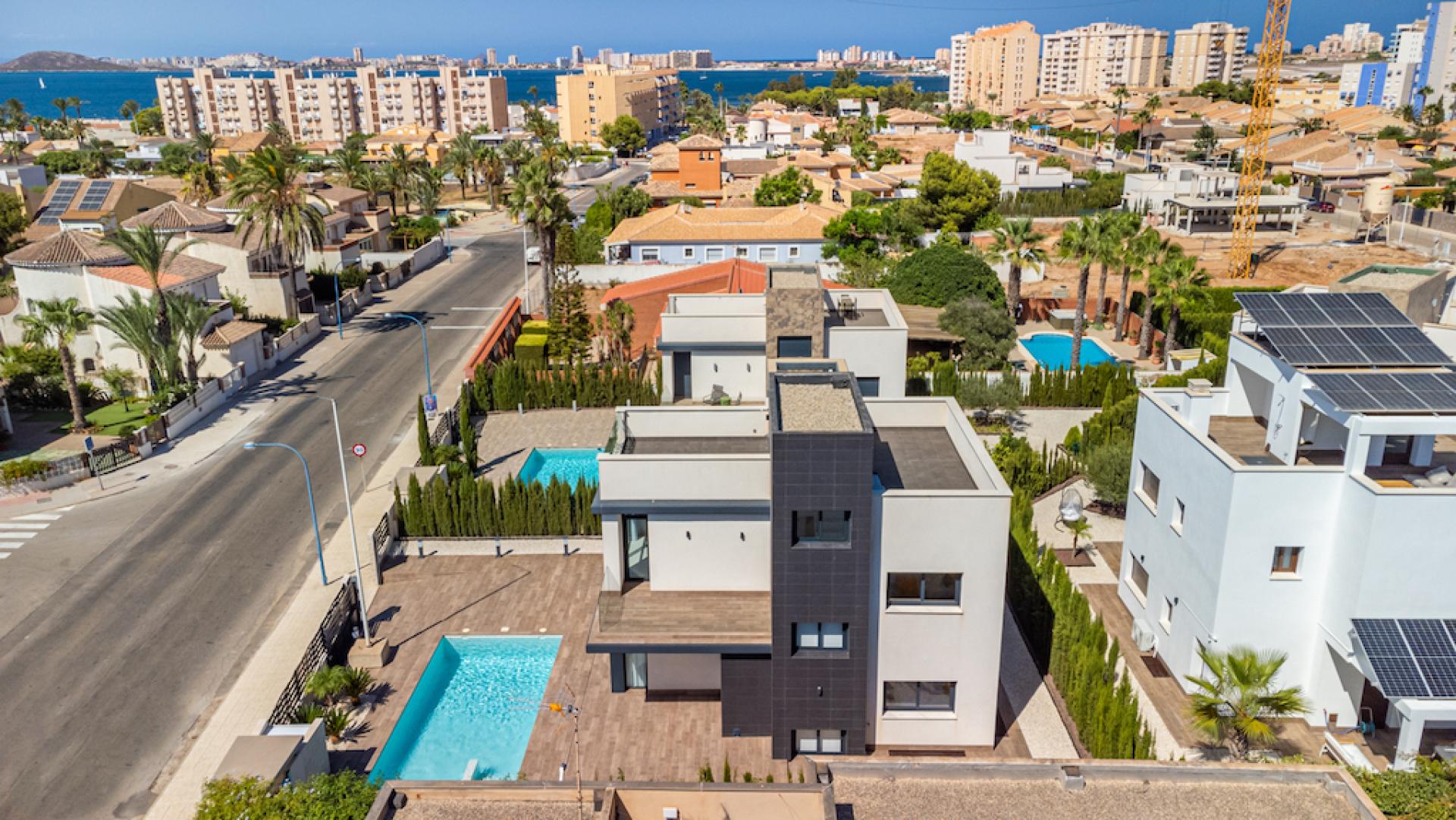 4 slaapkamer Villa in La Manga Del Mar Menor - Nieuwbouw in Medvilla Spanje