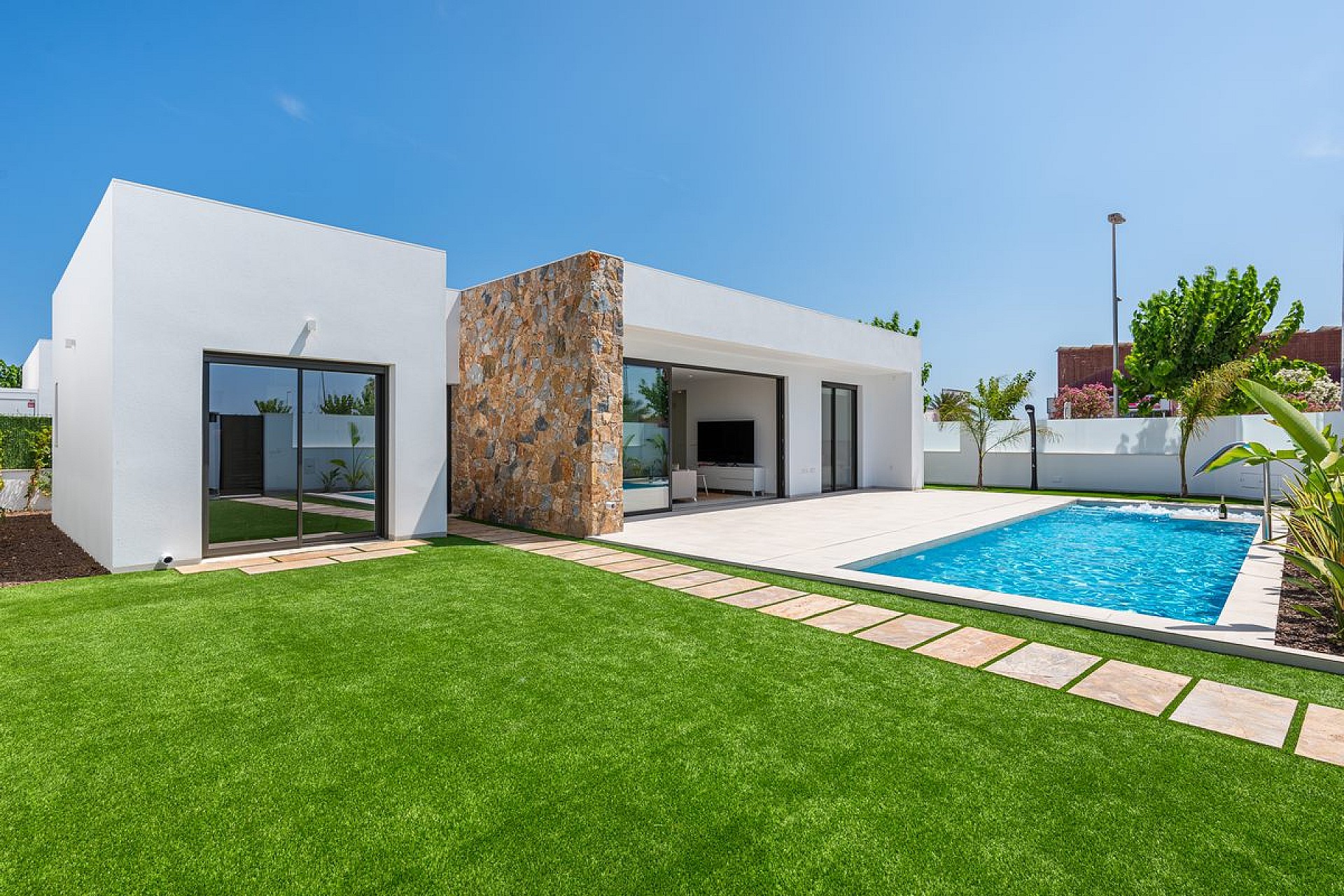 3 slaapkamer Villa in Los Alcazares - Nieuwbouw in Medvilla Spanje