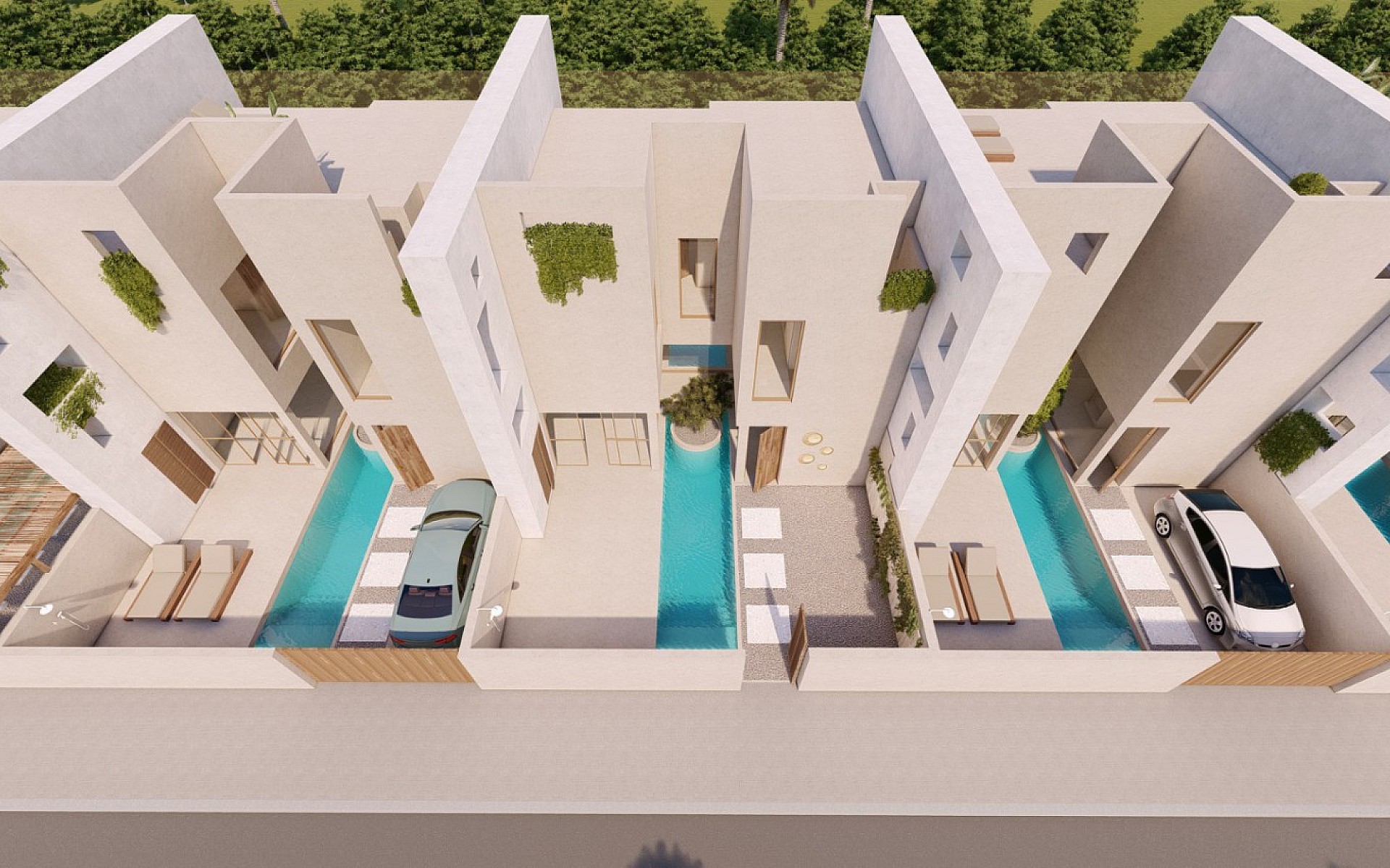 3 slaapkamer Geschakelde woningen in Formentera del Segura - Nieuwbouw in Medvilla Spanje