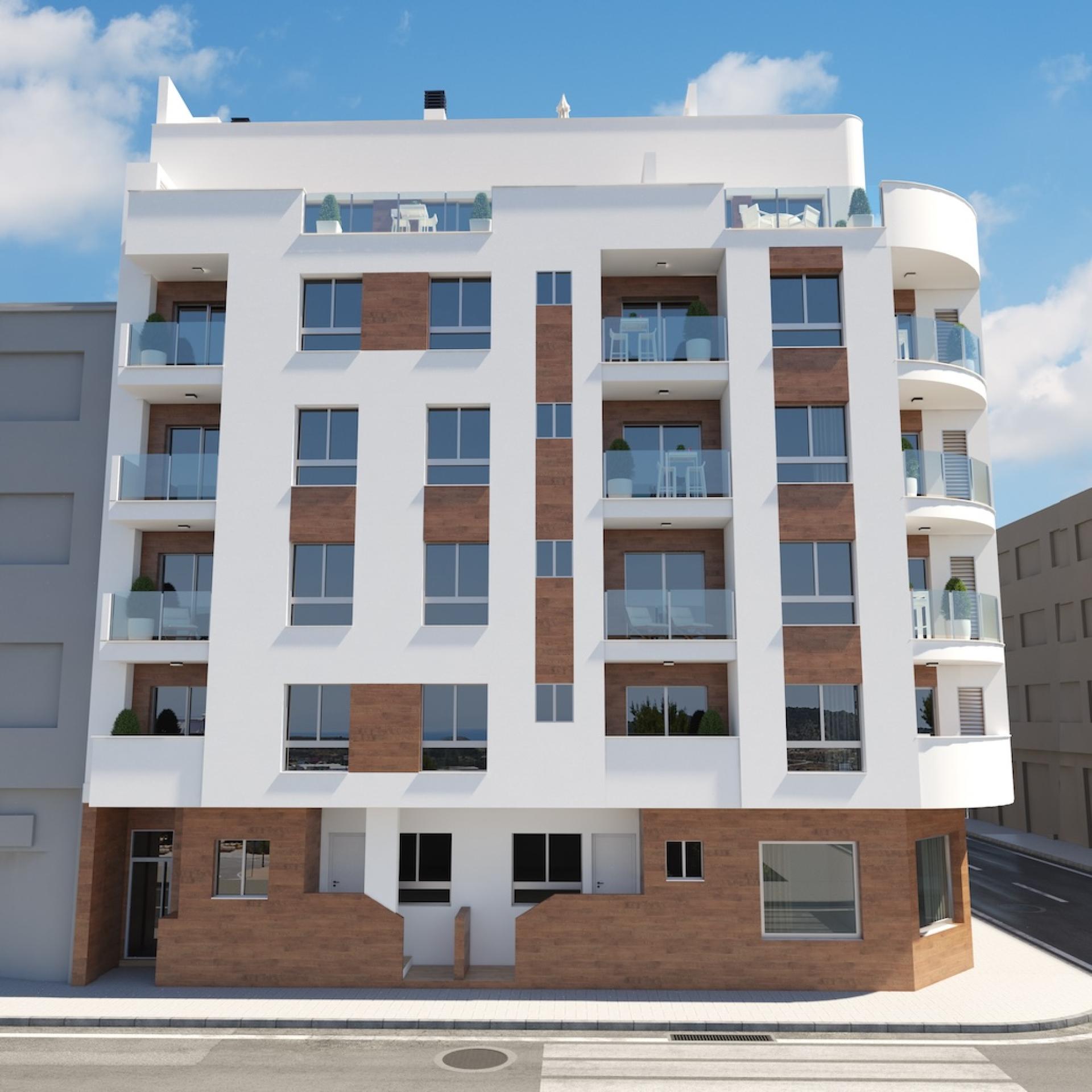 2 slaapkamer Appartement met terras in Torrevieja - Nieuwbouw in Medvilla Spanje