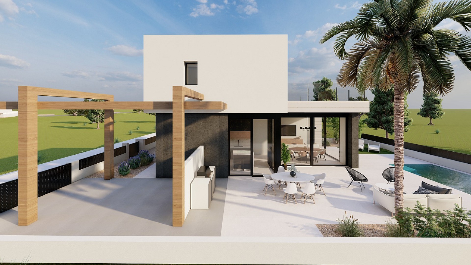 3 slaapkamer Villa in Pilar de la Horadada - Nieuwbouw in Medvilla Spanje