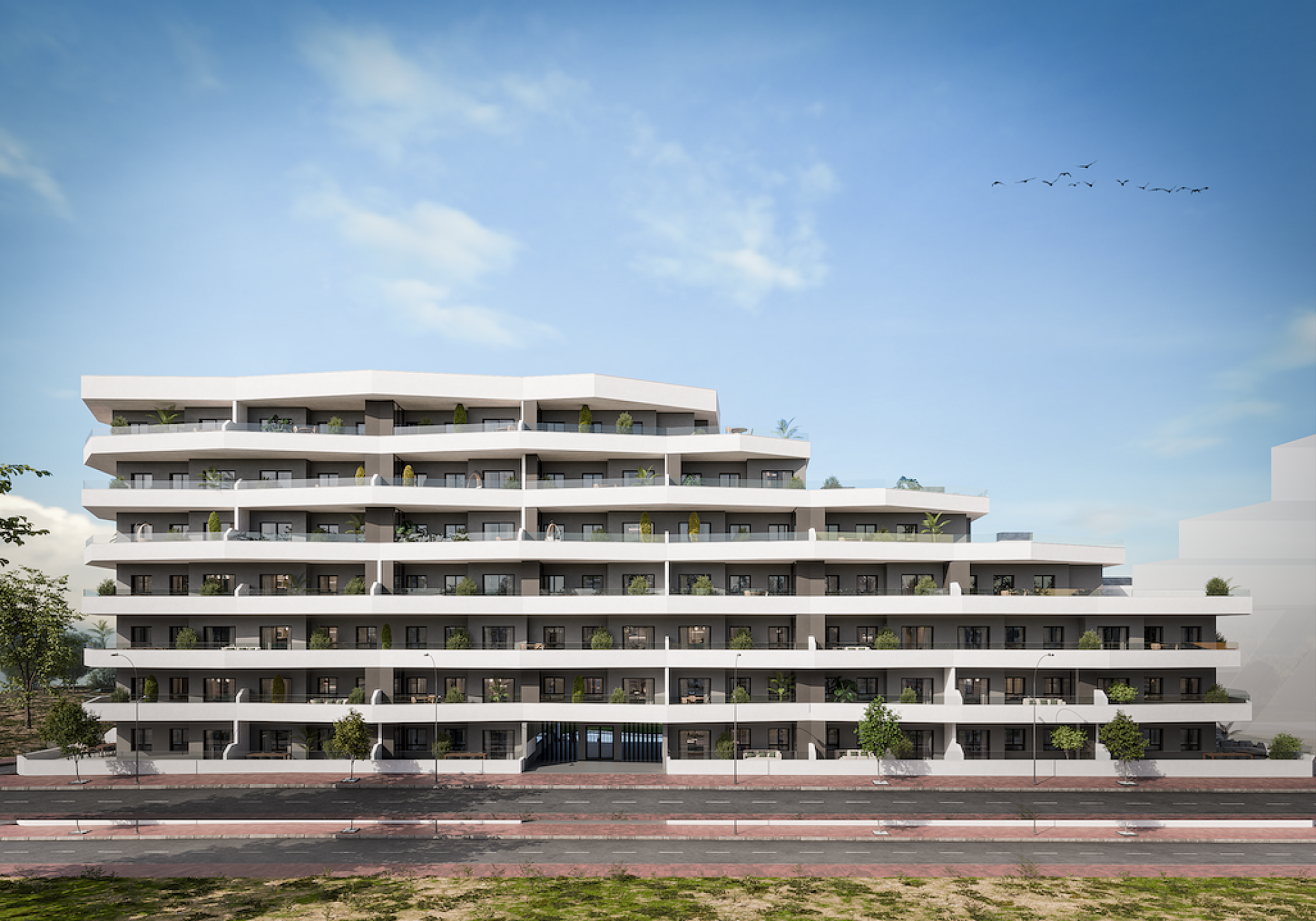 2 slaapkamer Appartement met terras in San Miguel de Salinas - Nieuwbouw in Medvilla Spanje