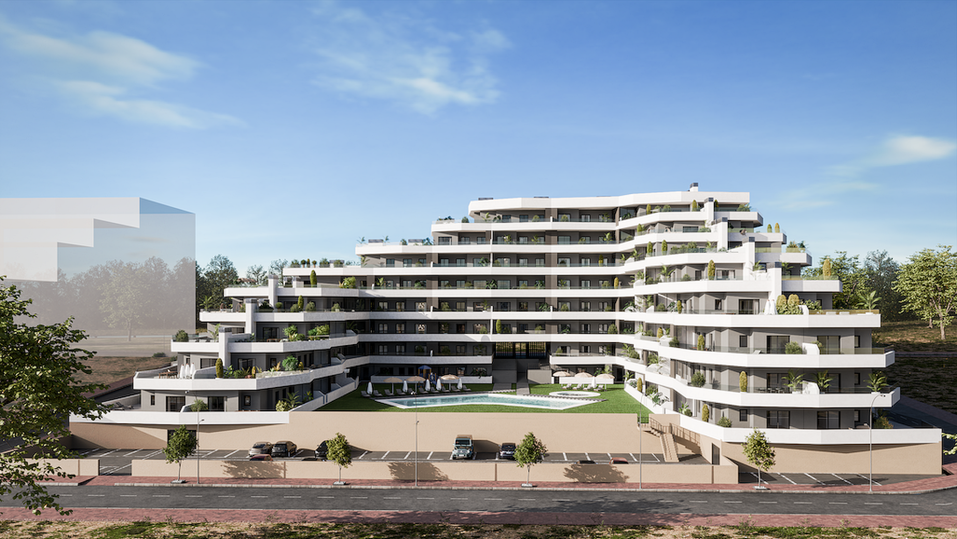 2 slaapkamer Appartement met terras in San Miguel de Salinas - Nieuwbouw in Medvilla Spanje